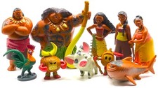 MOANA Figure Play Set DISNEY PVC TOY Hei Hei MAUI Pua KAKAMORA Sina GRAMMA TALA picture