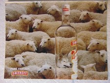 1996 SMIRNOFF VODKA Sheep and Wolf Pure Fantasy ~magazine print ad picture