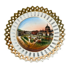 DOMINION SQUARE MONTREAL, QUEBEC CANADA Souvenir China TRINKET DISH PLATE picture