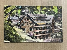 Postcard Chateau Hand-colored Oregon Caves OR Vintage PC picture