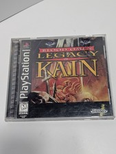 Blood Omen: Legacy of Kain (PlayStation 1, 1996) Black Label CIB picture