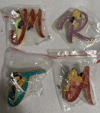 Disney PRINCESS Mulan Jasmine Aurora Rapunzel Letters picture