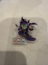 Marvel TOKON Fighting Souls Acrylic Pin Badge SDCC 2026 Promo - GREEN GOBLIN picture