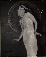 HOLLYWOOD JAZZ AGE VALDEO DE CALICHE CLEOPATRA PORTRAIT 1920s ORIG PHOTO MA47 picture