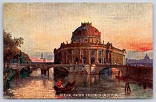 Antique Germany Postcard BERLIN Kaiser Friedrich Museum 1904 picture