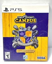 Two Point Campus Enrollment Edition Sony PlayStation 5 PS5 NEW SEALED SEGA Game picture