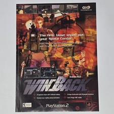 WinBack Sony PlayStation 2 PS2 First Blast Print Ad/Poster Promo Art picture
