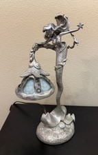 Disney 16” The Little Mermaid Jodi Daily Ariel Painted Bronze Lamp LE 1000 RARE picture