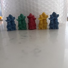 1970 Frito Corn Chips Muncha Bunch Bandito Trio Pencil Topper Eraser Set Of 5 picture