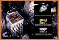 1997 Flight Simulator 98 PC Original Advertisement / Retro Promo v1 picture