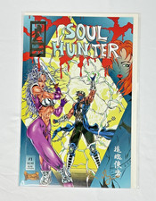 Soul Hunter #1 First Printing Signed by Kris Shaye Comic 1997 Fallen Angel Mint picture