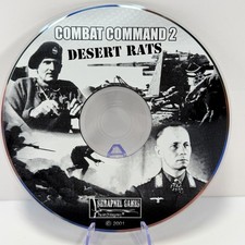 Combat Command 2 Desert Rats PC CD-ROM 2001 Shrapnel Games Disc Only picture