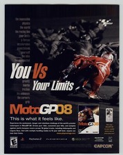 MotoGP '08 Xbox 360 PC PS3 2008 Video Game Print Ad/Poster Official Promo Art  picture