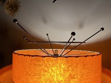 FREE SHIP Atomic Lamp Shade Sputnik Topper Ornament Lampshade Finial- Any Color picture