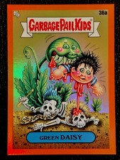 2024 Topps Garbage Pail Kids Battle Bands Green Day Green Daisy Orange Foil /25 picture