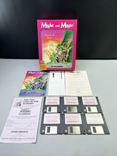 Might and Magic Clouds of Xeen IBM PC Big Box No Map RPG 3.5 Disks picture