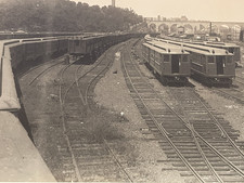 WWI c. 1918 HARLEM NEW YORK SUBWAY CARS picture