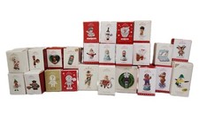 Hallmark Keepsake Ornament Cute Bundle of 50 Marys Angels Santas Peppermint Pup picture