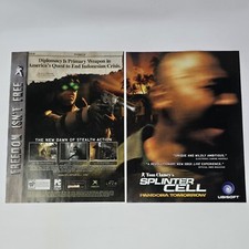 Splinter Cell Pandora Tomorrow Print Ad/Poster Official Ubisoft Promo Art picture