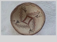 Zuni Dough Bowl Pottery  c. 1890  Size 3.5