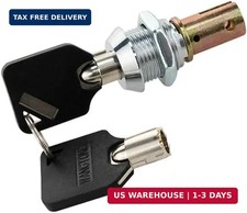 1 Set Toolbox Lock with Keys, Tubular Lock and Key Set, Tool Box Replacement, Ca picture
