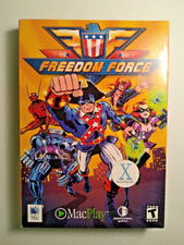 Freedom Force (Apple, 2002) BRAND NEW SEALED MacPlay RPG Classic Mac OSX picture