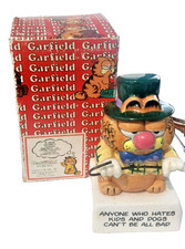 1978 ENESCO Vintage Garfield Celebrity Figurine in Box picture