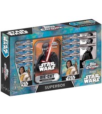 Topps Chrome Star Wars Super Box 2025 Costco Exclusive  - Sealed picture