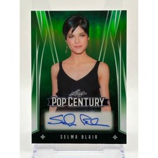 2025 Leaf Pop Century Selma Blair Prismatic Green Auto 4/5 SP Hell Boy Actress picture
