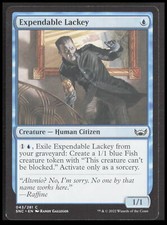 MTG Expendable Lackey 43 Common Streets of New Capenna Card CB-1-2-A-17 picture