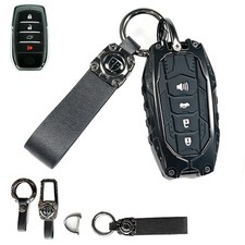 Toyota Tundra 2022-2026 Heavy Metal Mech Style Key Fob Cover Accessory picture