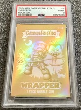 PSA 9 2024 Garbage Pail Kids Game Over Gold Foil /25 #6 CASTLEVANIA NES VGA WATA picture
