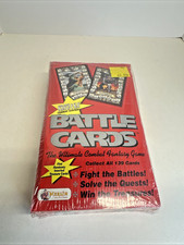 1993 battle cards the ultimate combat fantasy game booster box sealed 36 Packs. picture