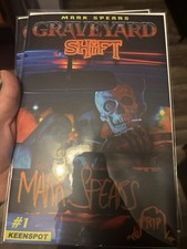 Mark Spears GRAVEYARD SHIFT #1 Limited To 100 Exclusive 🔥 Signed And Remarked picture