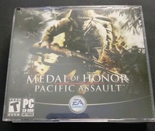 Medal Of Honor: Pacific Assault PC CD EA Sports 2004 Fatbox Jewel Case 4 CD EXC picture