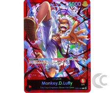Monkey.D.Luffy ST21-001 Leader Holo ONE PIECE Card Game English NM picture
