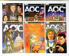 The Superior AOC #1 #2 Comic Lot 5 Variants + Drumpf's Dynamos Keenspot picture