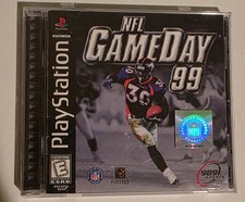 NFL GameDay 99 (PlayStation 1 PS1) CIB COMPLETE CLEAN DISC picture