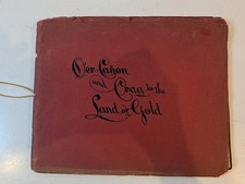 Vintage O'er Canon and Crag to the Land of Gold 1902 Railroad View Publishing picture