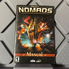 Project Nomads REPLACEMENT PC Game Manual Pre Owned Vintage 2002 picture