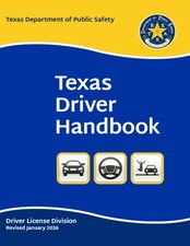 Texas Driver Handbook: Revised January 2026 - Original and Unchanged (Color... picture