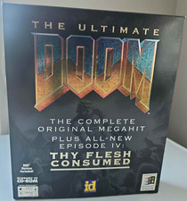 Ultimate Doom (PC, NaN) Complete in Original Box w/ Poster CIB picture