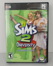 The Sims 2 University Expansion Pack EA PC CD-ROM Video Game 2005 picture