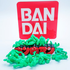 KINNIKUMAN Bandai Kinkeshi Gachapon Figures M.U.S.C.L.E. Weekly Playboy Green picture