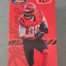 idegy NFL/NFLPA Cincinnati Bengals Player Figurine Skyline Chili Lot #47536 picture