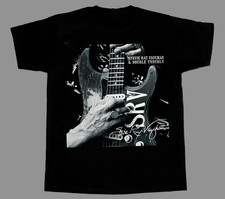 Rare Stevie Ray Vaughan & Double Trouble Black T Shirt S to 5XL Gift Fans picture