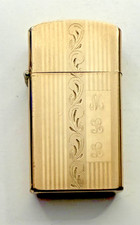 Vintage Slim 1958 Zippo 10K Gold Filled Lighter picture