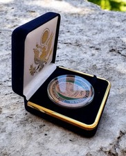 LAPD Los Angeles Police Agent Challenge Coin - Bronze in Blue Velvet Case ·NEW· picture