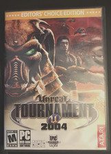 UNREAL TOURNAMENT 2004 EDITORS EDITION PC - CD-ROM Game w/ Manual VG+ picture
