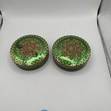 Two Vintage Baret Ware Tin Miniature Containers Made In England 3